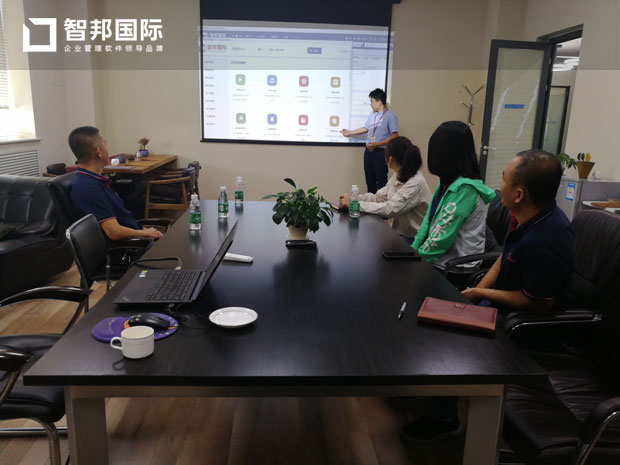 北京雷萨德仪器仪表有限公司智邦国际ERP系统实施现场