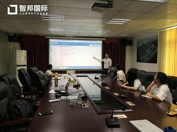 米克精密机械有限公司智邦国际机械行业管理系统实施现场