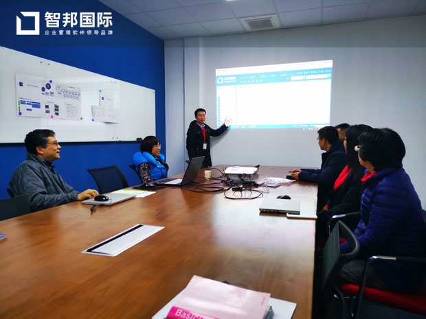 上海勤翔科学仪器有限公司智邦国际ERP系统实施现场