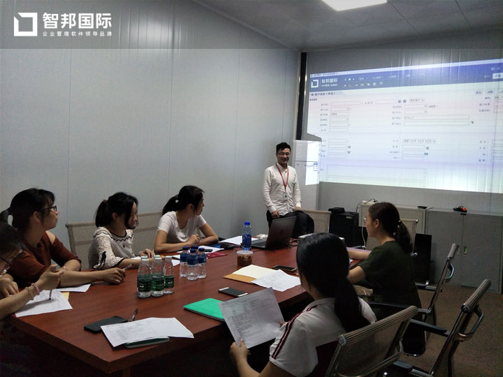 佛山市百年顺五金制品有限公司智邦国际ERP系统实施现场