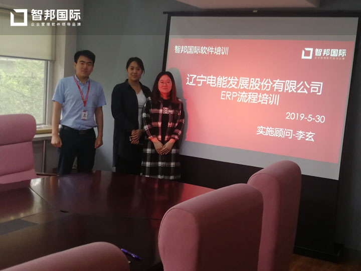 辽宁电能发展股份有限公司智邦国际ERP系统实施现场