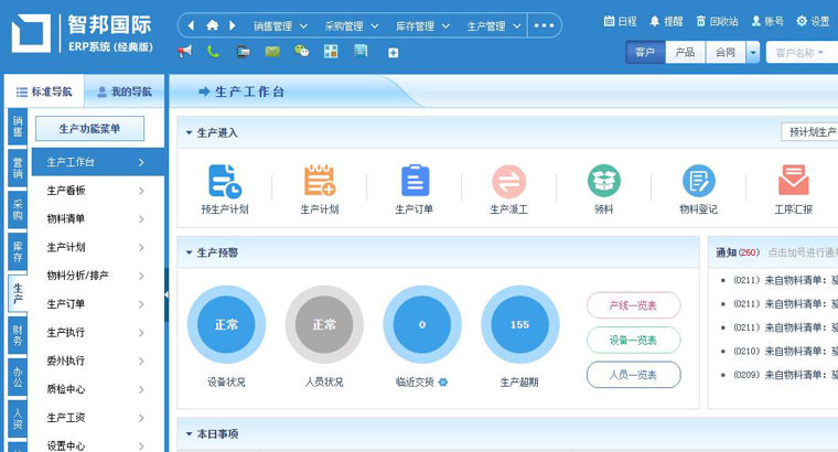 智邦国际ERP系统：如何满足不同企业管理需求？