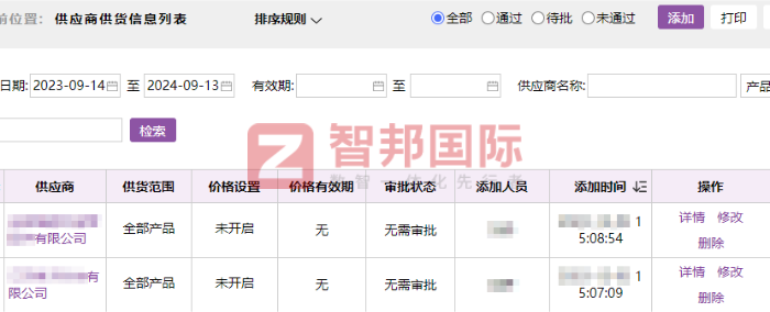 百利鑫工业材料签约智邦国际,实现管理效能的飞跃式提升 百利鑫工业材料签约智邦国际,实现管理效能的飞跃式提升